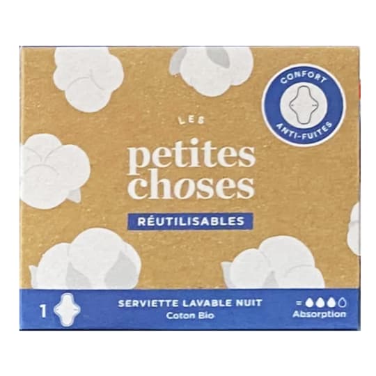 PETITE CHOSE SERV LAVABLE NUIT BIO — Grande Pharmacie Libourne