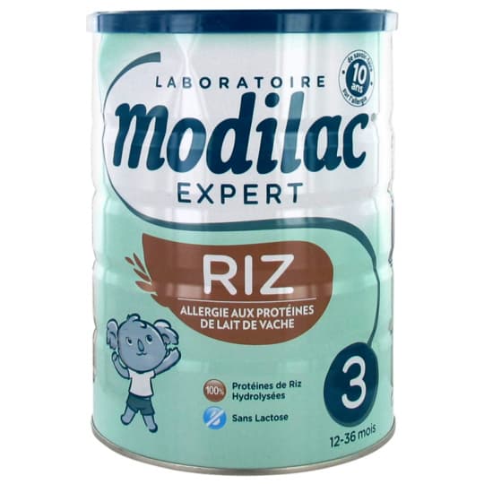 MODILAC EXPERT RIZ 3A PDR 800G — Pharmacie Européenne 24/24 de la place de clichy