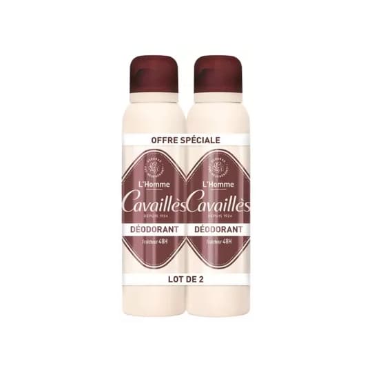 CAVAILLES DEO HOMME 48H H SPR150X2 — Pharmacie Maritime