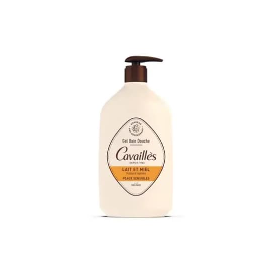 CAVAILLES BAIN DCH LAIT MIEL 1L — Pharmacie Centrale de l'Est