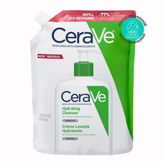 CERAVE CR LAVANTE HYDRA RECH 473ML — Pharmacie des Fleurs 7/7