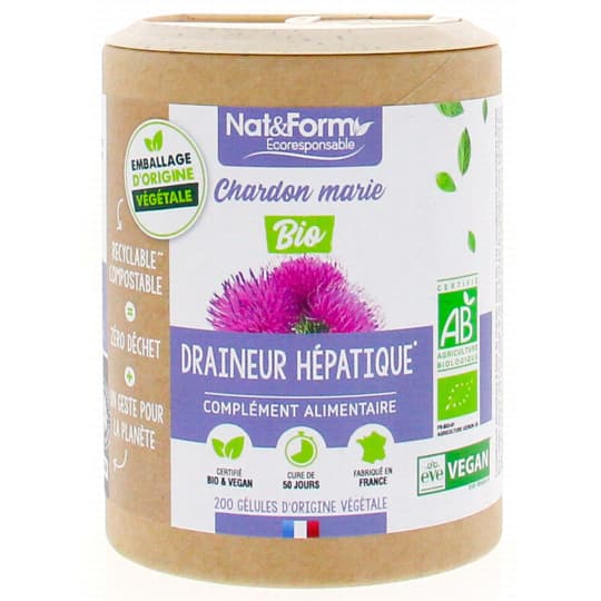 NAT&FORM ECO CHARDON M BIO GEL200 — Pharmacie Centrale de l'Est
