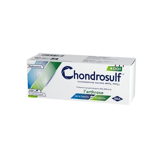 CHONDROSULF 400MG GELULE 84 — Pharmacie Val de l'Aurence Limoge