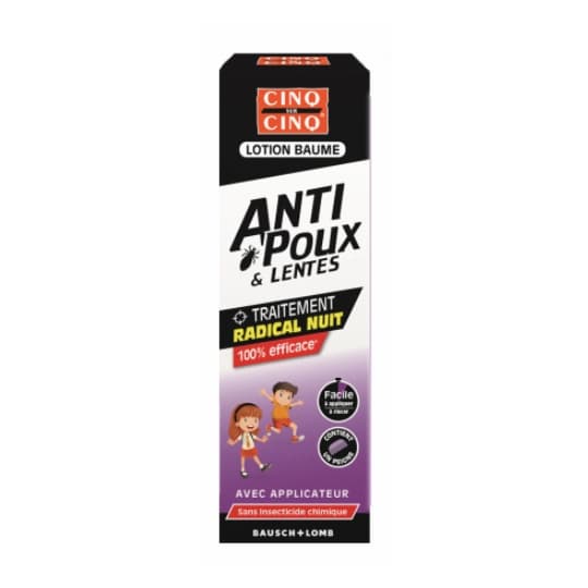 CINQ/CINQ LOT A/POUX+LENT 100ML — Pharmacie Bouton - Armentières
