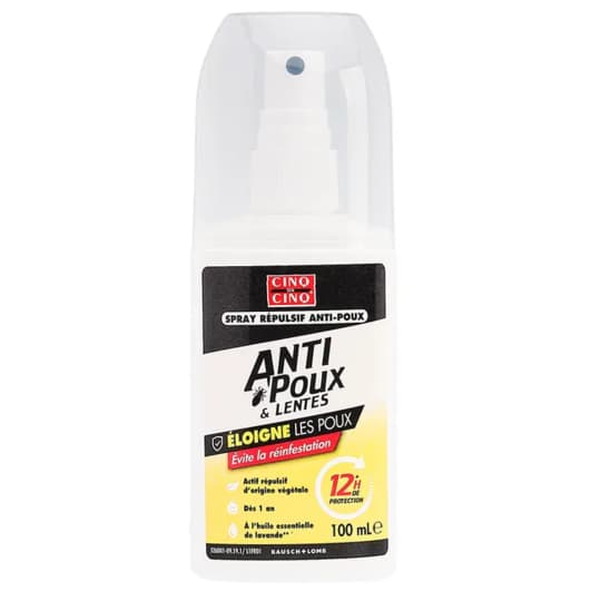 CINQ/CINQ REPULS POUX/LENTE SPR100 — Pharmacie Principale de Malakoff