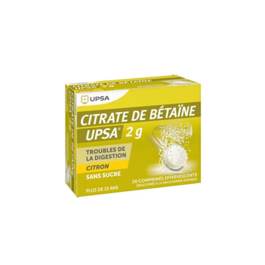CITRATE BETAINE UPSA C S/S CP EF20 — Pharmacie Fellous