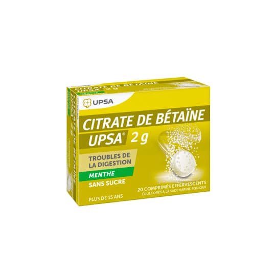 CITRATE BETAINE UPSA M S/S CP EF20 — Pharmacie du Centre Gennevilliers