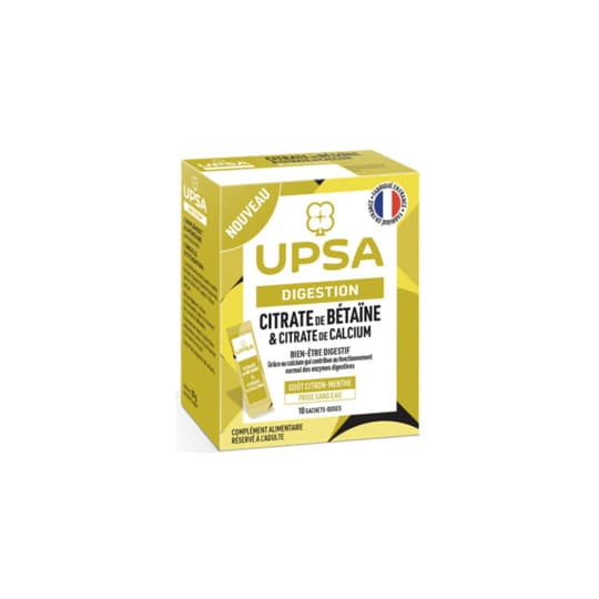 CITRATE BETAINE/CALCIUM UPSA DOS10 — Pharmacie Pharmavance Gambetta