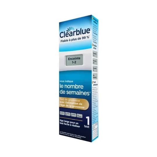 Clearblue Test de grossesse avec estimation de l'âge de la grossesse, x 1 — Pharmacie Port Royal