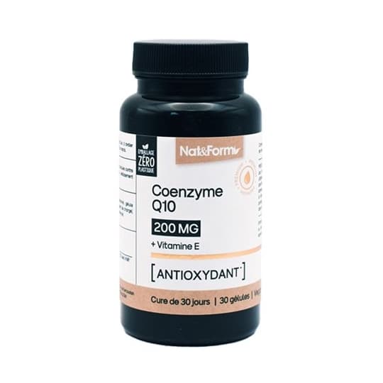 NAT&FORM COENZYME Q10 GELUL 30 — Pharmacie De L'Avenir Drancy
