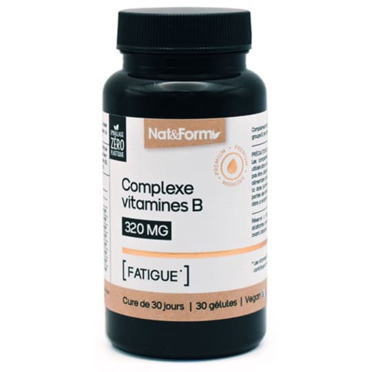 NAT&FORM COMPLEX VIT B GELUL30 — Pharmacie Jean Médecin