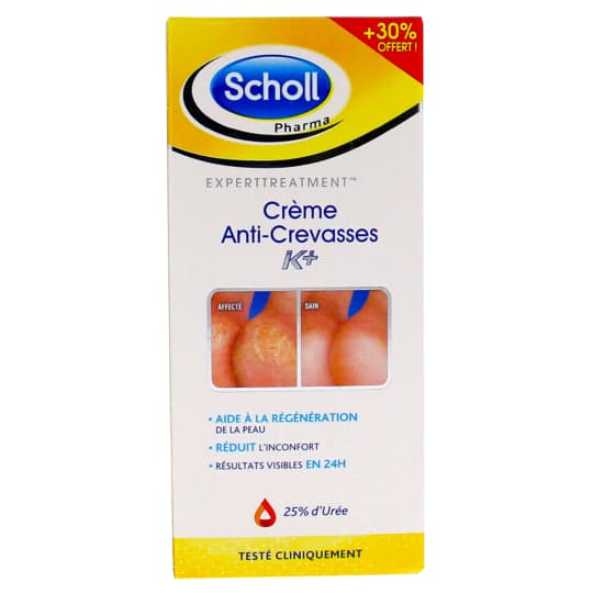 SCHOLL CR ANTI CREVASSE K+ 120ML — Pharmacie Rollin Centre
