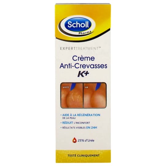 SCHOLL CR ANTI CREVASSE K+ 60ML — Pharmacie Erlon