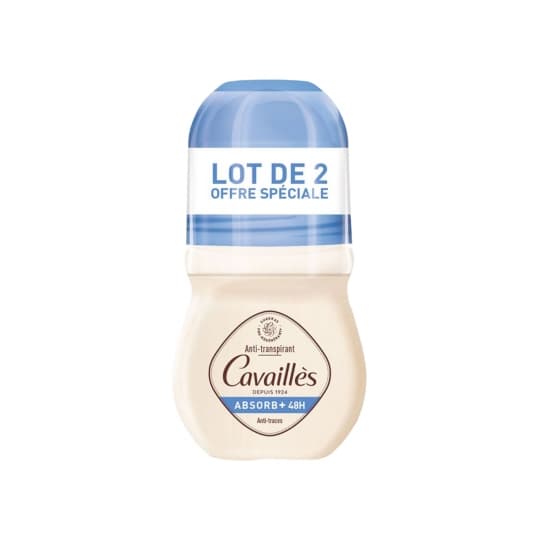 CAVAILLES DEO ABSOR+ 48H ROLL50X2 — Pharmacie Maritime