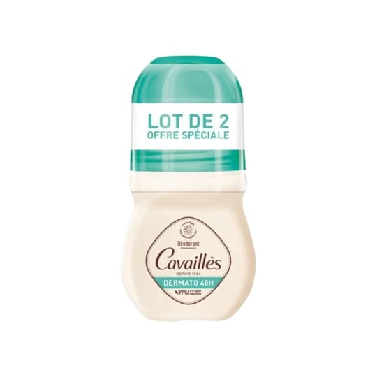 CAVAILLES DEO DERMA 48H ROLL50MLX2 — Pharmacie Maritime