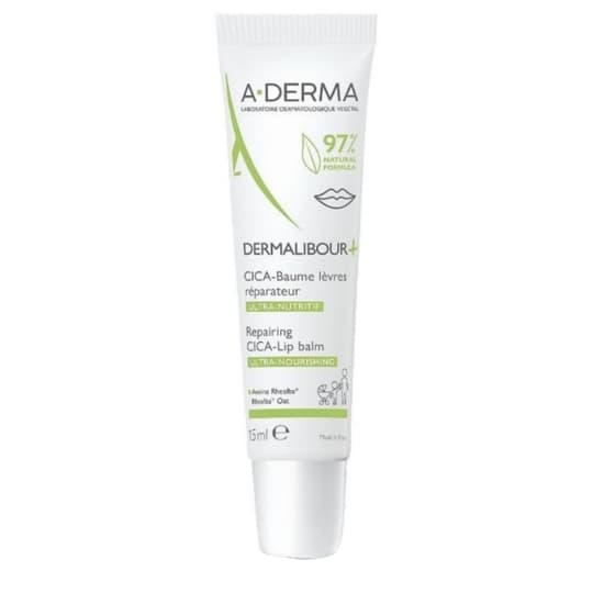 A-DERMA DERMALIBOUR CICA+ LEVRE 15 — Neopharm Pharmacie de la Plaine