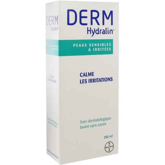 DERM-HYDRALIN SOL S/SAV FL200ML — Pharmacie Herboristerie Petit