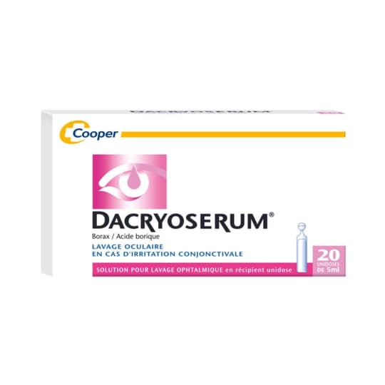 DACRYOSERUM LAV OPHT DOSE 5ML20 — Pharmacie Port Royal