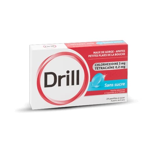 DRILL PAST A SUCER S/S 24 — Pharmacie Belgrand Tenon