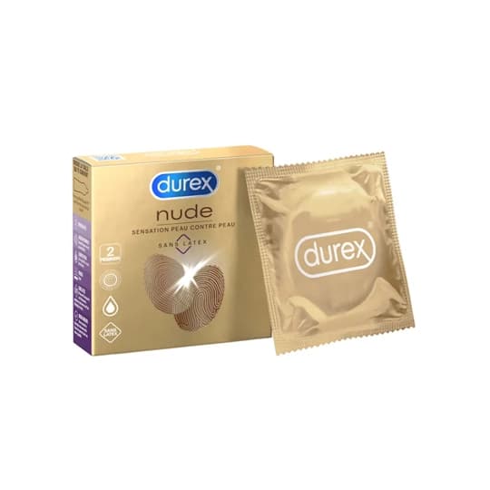 PRESERV DUREX NUDE S/LATEX X2 — Apothical Grande Pharmacie de Fleury