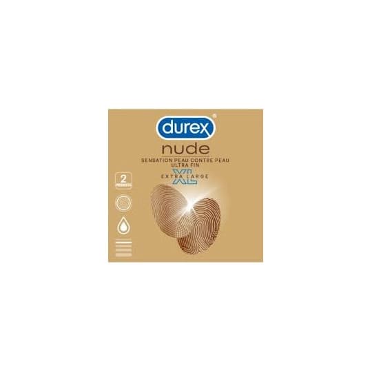 PRESERV DUREX NUDE XL X2 — Pharmacie Centrale de l'Est