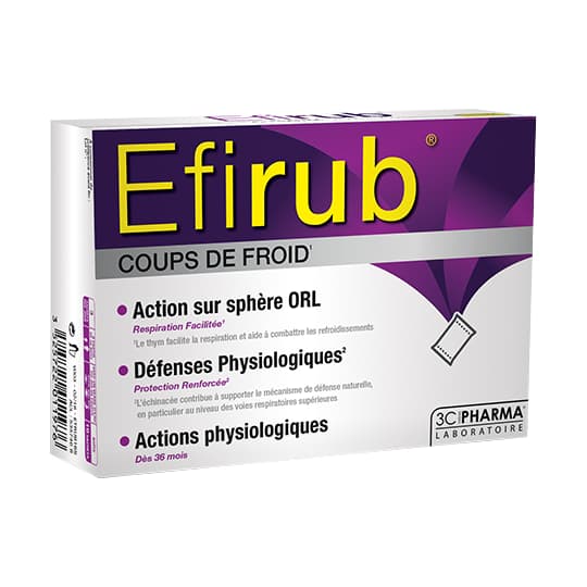 3C PHARMA EFIRUB SACH BT16 — Pharmacie Pharmagreen Boucicaut