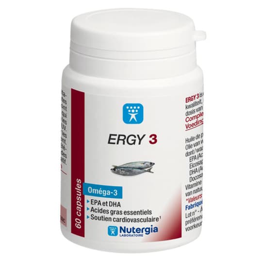 ERGY 3 CAPS 60 — Pharmacie Riviera