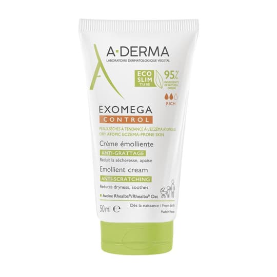 A-DERMA EXOMEGA CONT CR EMOL 50ML — Pharmacie Belgrand Tenon