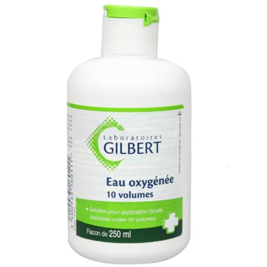 EAU OXYGENEE 10V GILBERT 250ML — Pharmacie Pharmagreen Boucicaut