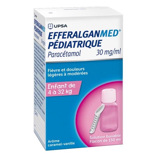 EFFERALGANMED 30MG/ML SOL BUV 90ML — Pharmacie De l'Avant Seyne
