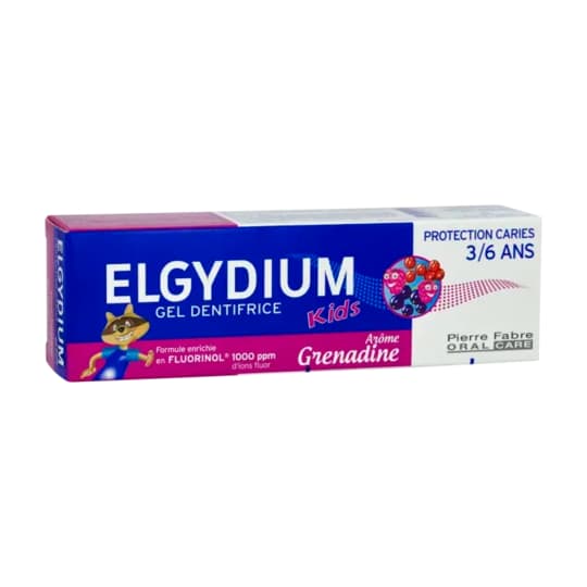 ELGYDIUM DENT KID 3/6 GRENA 50ML — Pharmacie Européenne 24/24 de la place de clichy