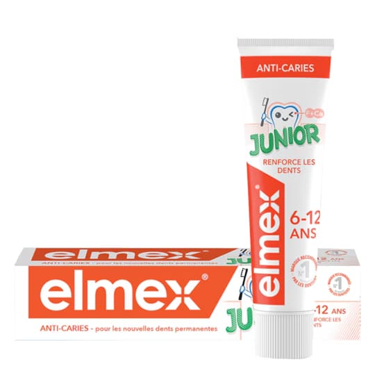 Elmex junior dentifrice menthe 7/12ans, 75 ml — Pharmacie Duguesclin Lyon