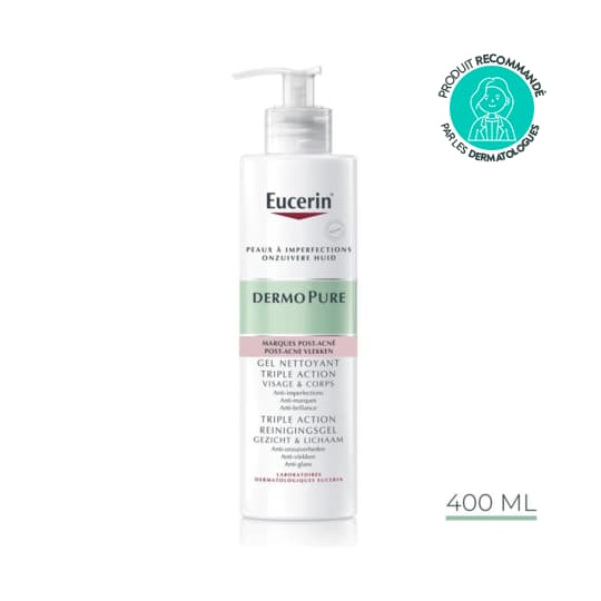 EUCERIN DERMOPURE NETT TRIPLE400ML — Pharmacie des Rives du Cher