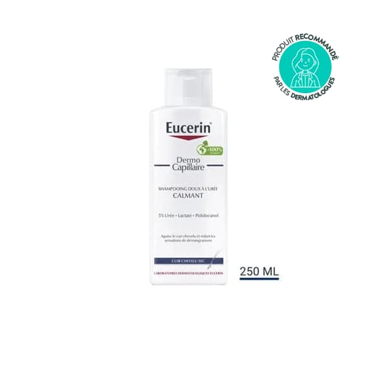Eucerin Dermocapillaire Shampoing calmant 5% d'Urée, 250 ml — Pharmacie de Tamaris