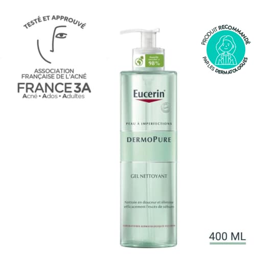 EUCERIN DERMOPURE GEL NETTOYANT — Pharmacie Fellous