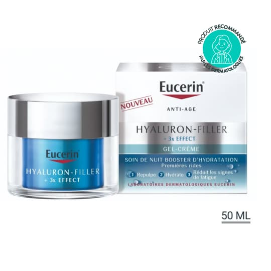 EUCERIN HYALURON 3X EFFECT NUITGEL — Pharmacie Des Passages - Boulogne-Billancourt