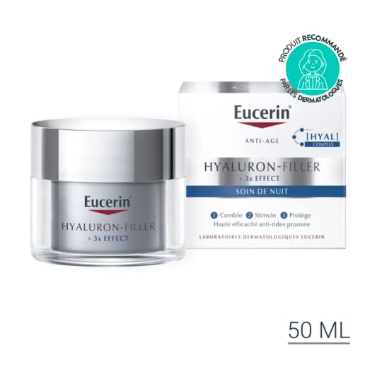EUCERIN HYALURON 3X EFFECT NUIT — Pharmacie Fontaine Tours
