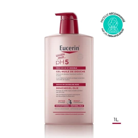 EUCERIN PH5 GEL HLE LAVANT 1L — Pharmacie Europe Poitiers
