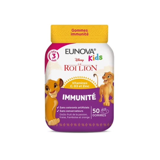 EUNOVA KIDS IMMUNITE GOMME 50 — Pharmacie de Flandre