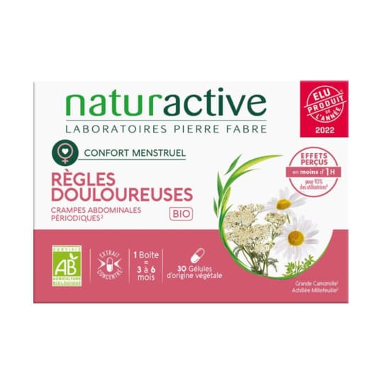 REGLES DOULOUREUSES NATURACTIV 30 — Grande Pharmacie de Villeurbanne