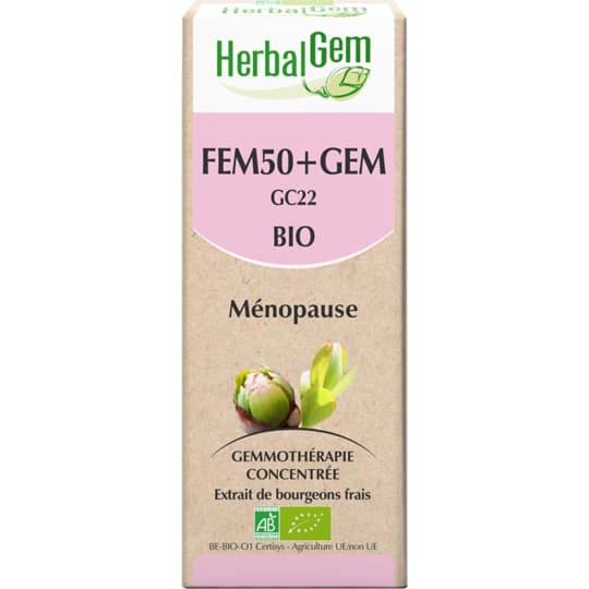 HERBALGEM FEM50+GEM BIO 30ML — Pharmacie Pessac Arago