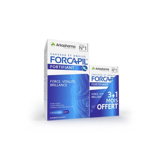 FORCAPIL COMPL ALIM 180+60OFF — Pharmacie Jasmin