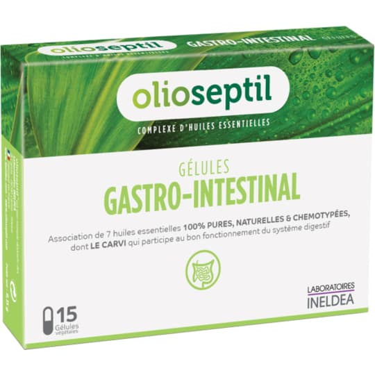 Olioseptil gastro intestinal, 15 gélules — Pharmacie Oceane