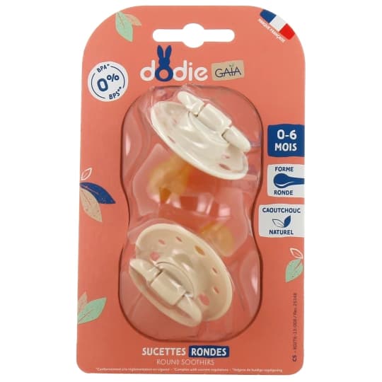 DOD SUCET ROND GRAIN SABLE 0-6M X2 — Pharmacie Les Marais - Saint-Gratien