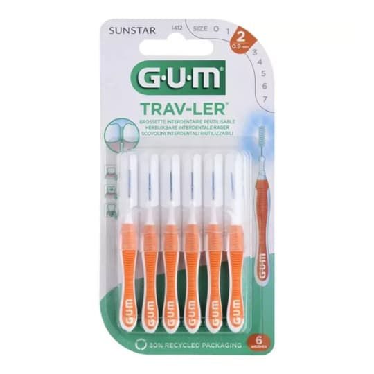 GUM TRAVLER BROSSET 1412 6 — Pharmacie Pharmagreen Boucicaut