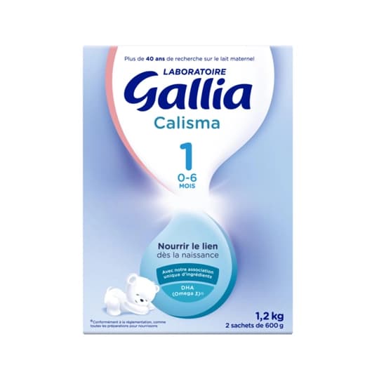 GALLIA CALISMA 1AGE LAIT PDR 1200G — Pharmacie Pharmagreen Boucicaut