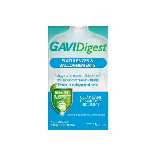 GAVIDIGEST BALLONNEMENT GELUL 15 — Pharmacie Opéra Garnier