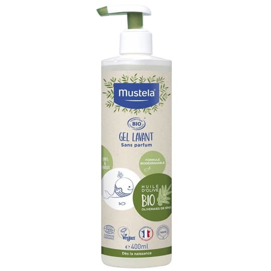 MUSTELA BIO GEL LAV CORPS/CHEV 400 — Pharmacie Riviera