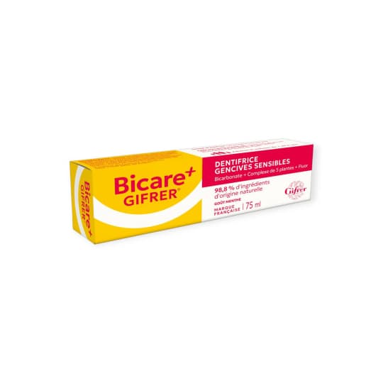 Bicare Gifrer Plus Dentifrice Gencives Sensibles 75ml