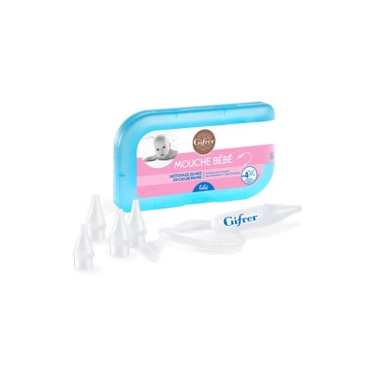 MOUCHE-BB GIFRER ASPIR+EMBOUT X4 — Pharmacie de Saint-Ouen - Saint-Ouen-de-Thouberville